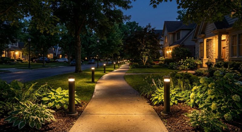Pathway Lights Installation in Overland Park, KS