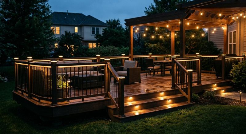 Pond Lighting Installation in Pasadena, CA