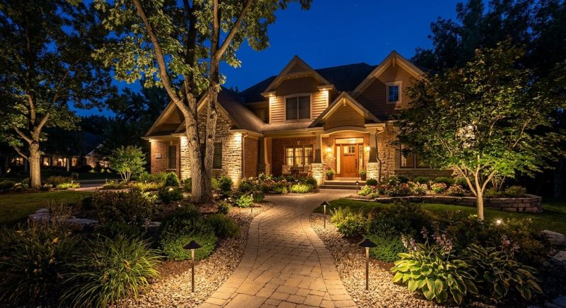 Terrace Lighting Installation in Heber City, UT